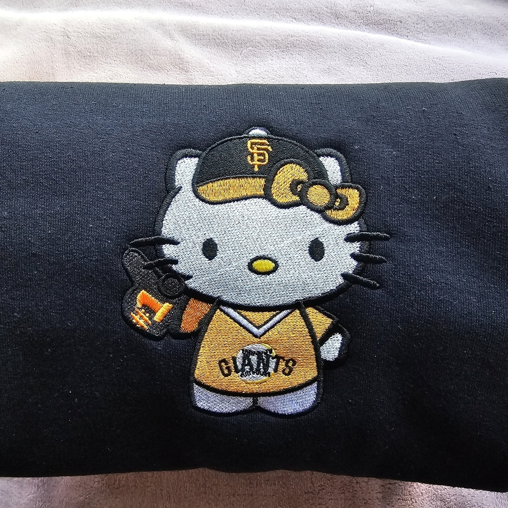 ****CUSTOM**** SF Giants Hello Kitty Sweatshirt